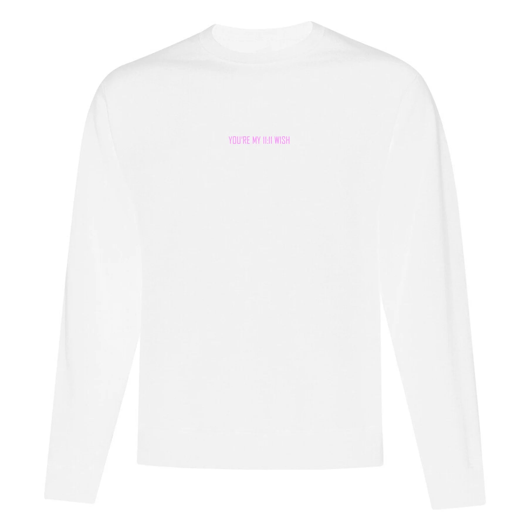 crewneck White Smoke Crewneck 11:11 wish