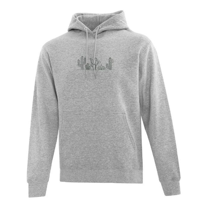 Embroidered Cactus Hoodie