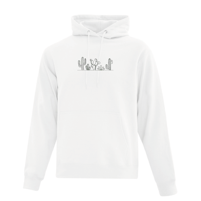 Embroidered Cactus Hoodie