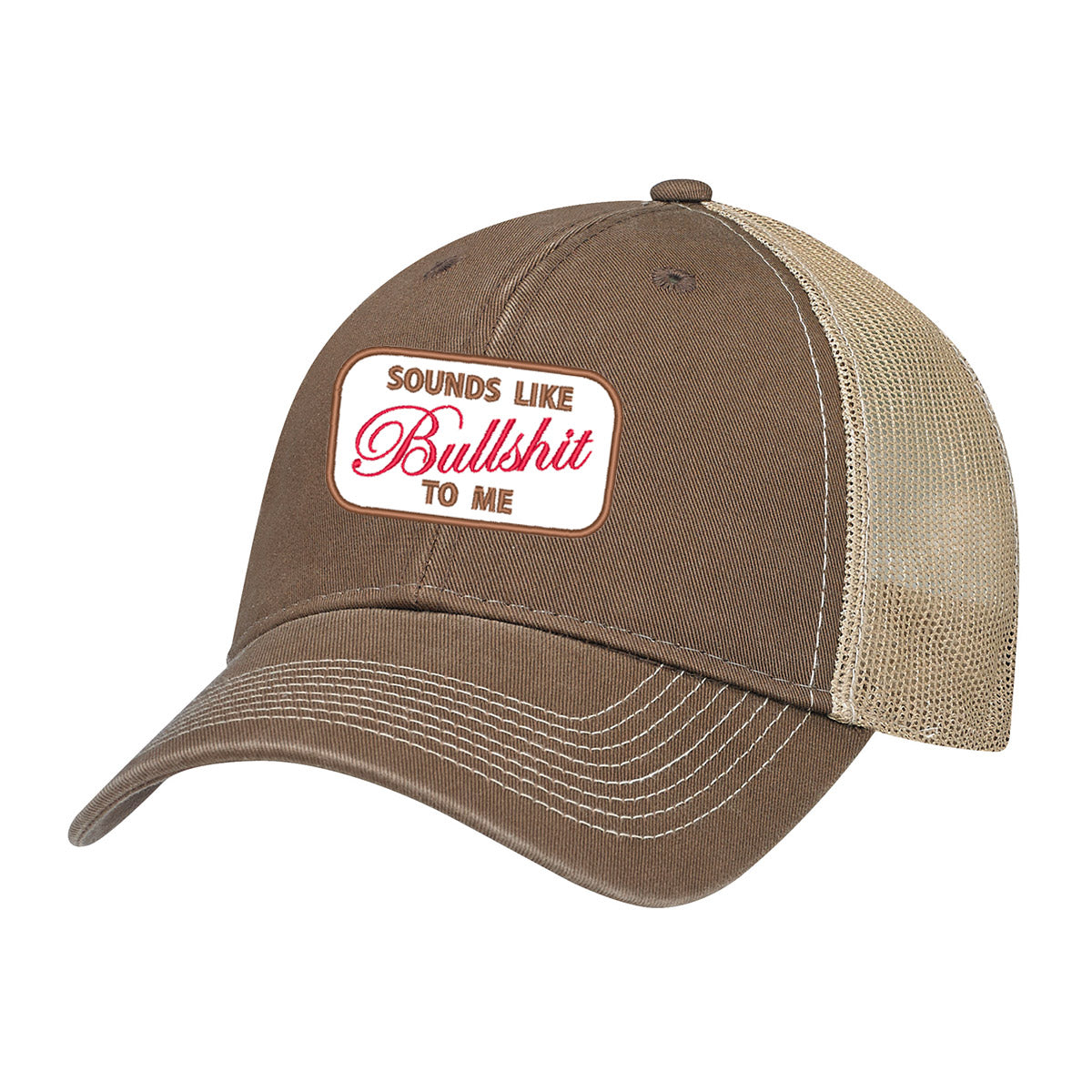 Casquette camionneur "Sounds Like Bullsh*t To Me" brodée