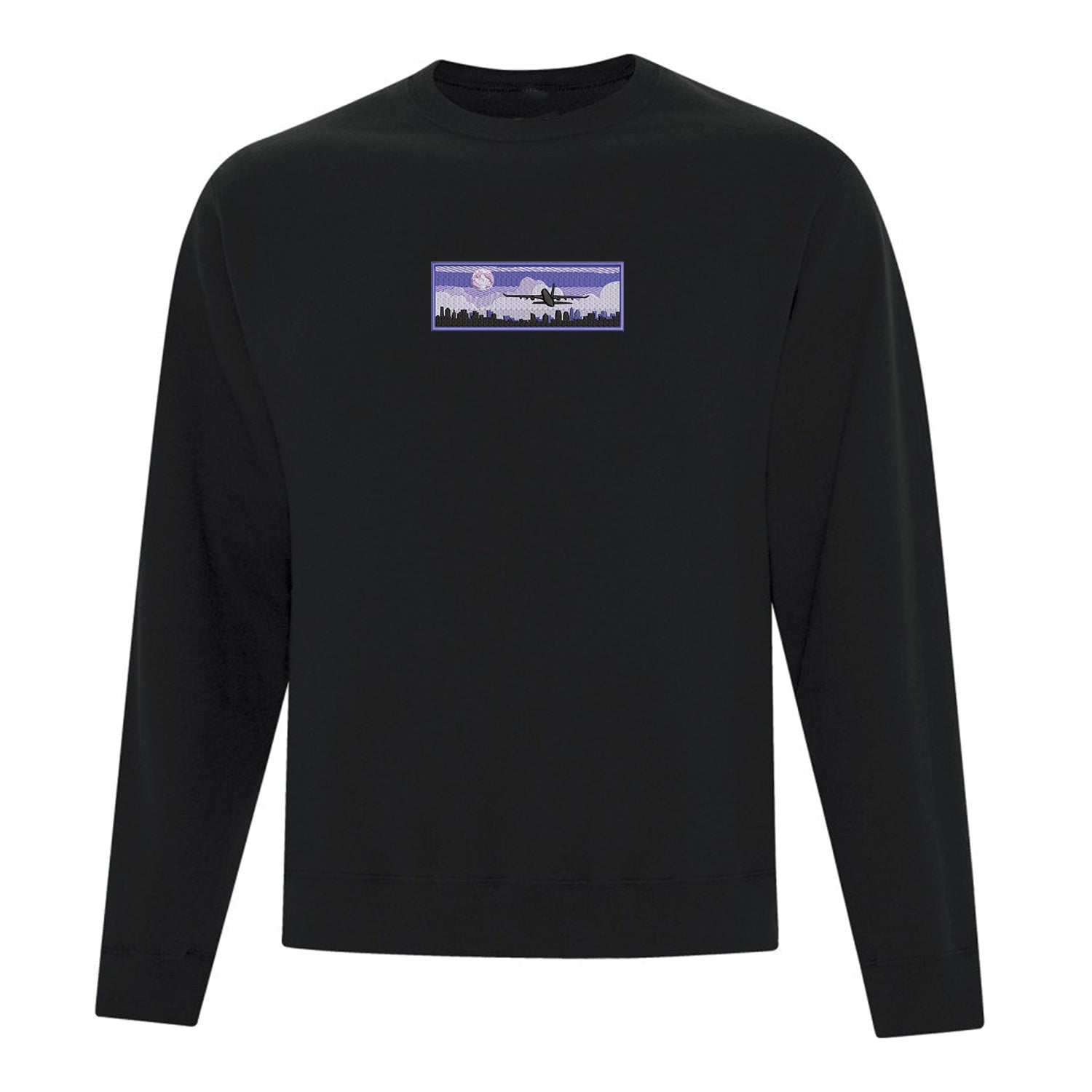 Crewneck Avion brodé