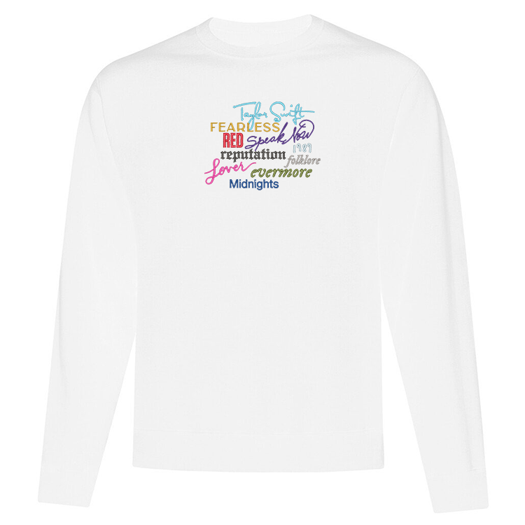 White Smoke Crewneck Eras
