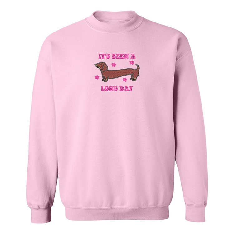 Pink Crewneck It's Been A Long Day