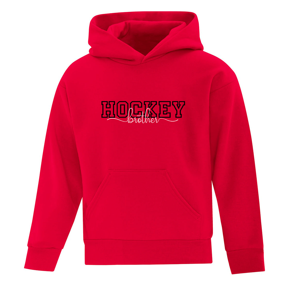 Hoodie personnalisé pour enfant Hockey en famille