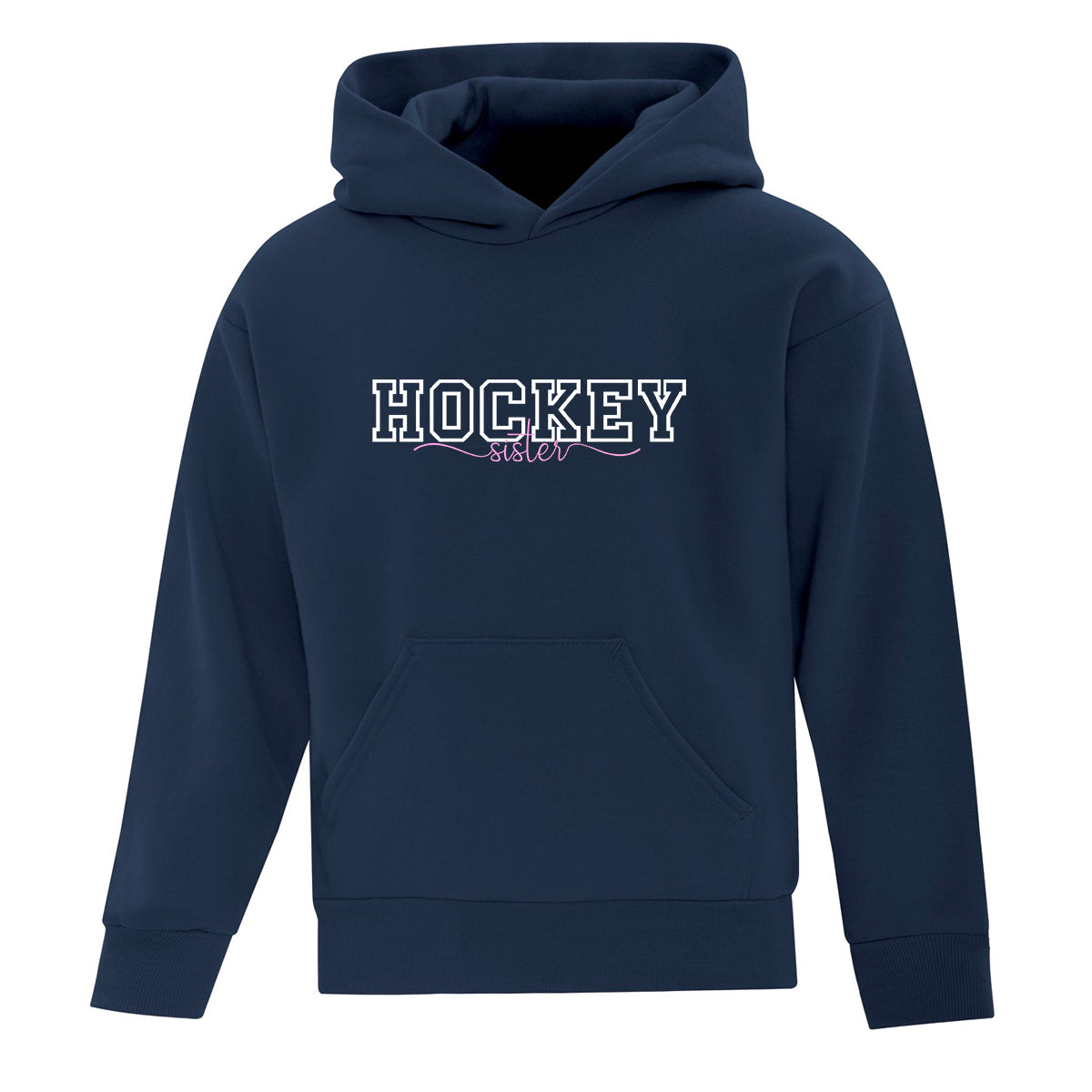 Hoodie personnalisé pour enfant Hockey en famille