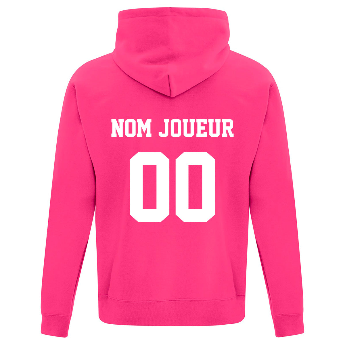 Hoodie personnalisé Hockey en famille brodé & imprimé