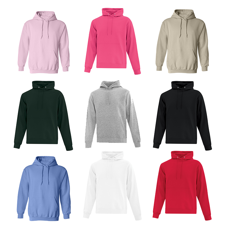 choix de couleurs de coton ouaté pour hoodie signe astrologique
