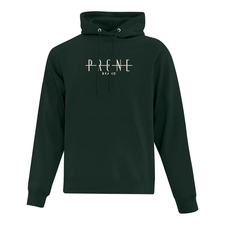 hoodie vert foret prone édition community compagnie québécoise