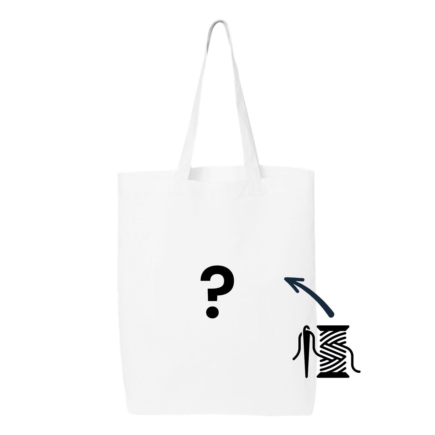 visuel sac fourre-tout mystère carte-blanche personnalisé