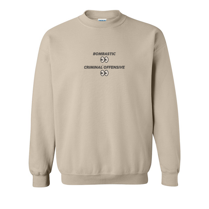 crewneck Gray Crewneck Side Eye