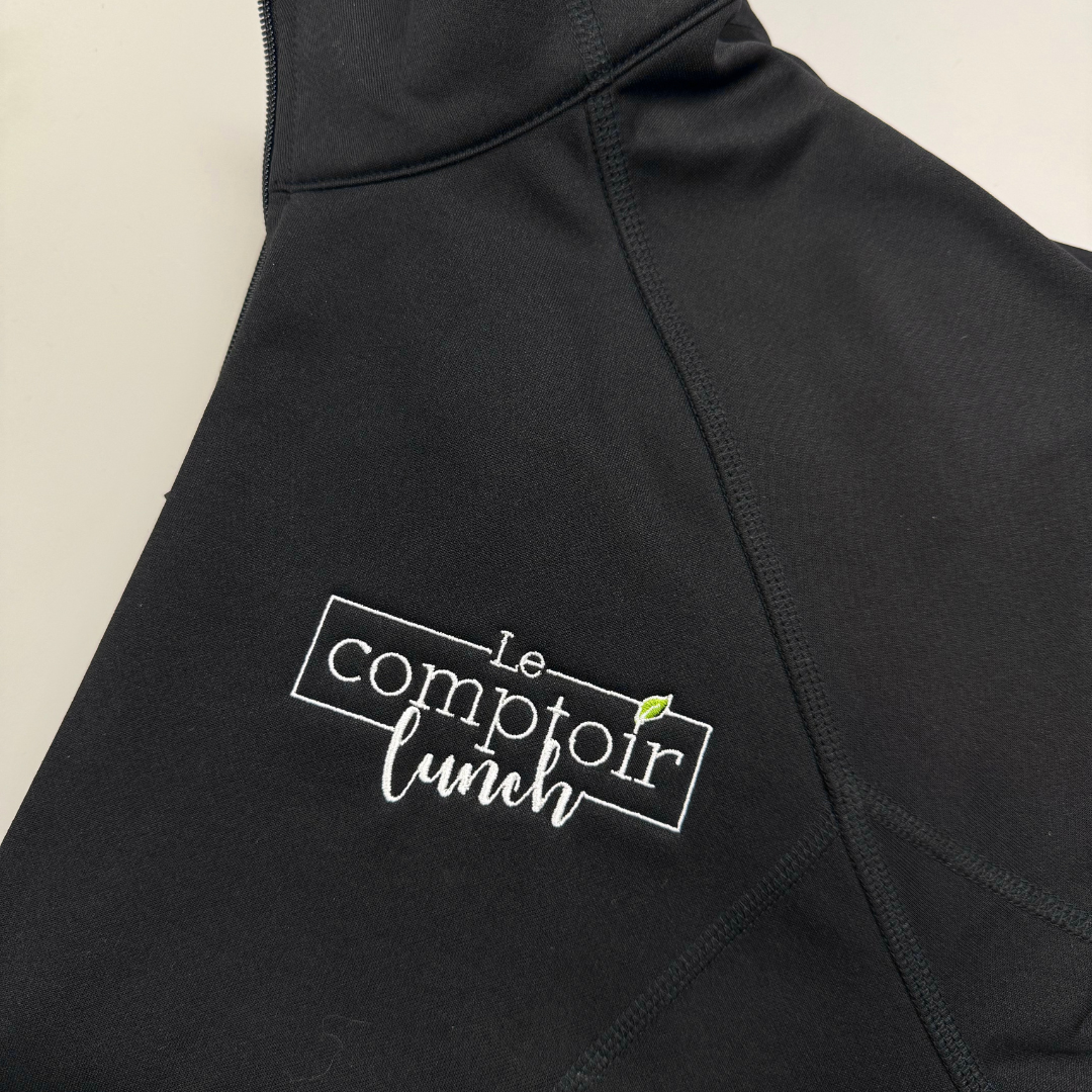 Manteau broder Comptoir lunch faites par Brodame