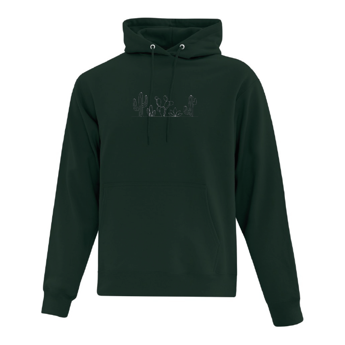 Embroidered Cactus Hoodie