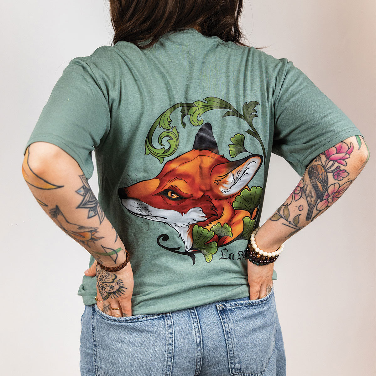 T-shirt La Renarde imprimé