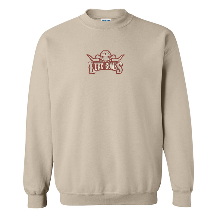 Gray Crewneck Luke Combs