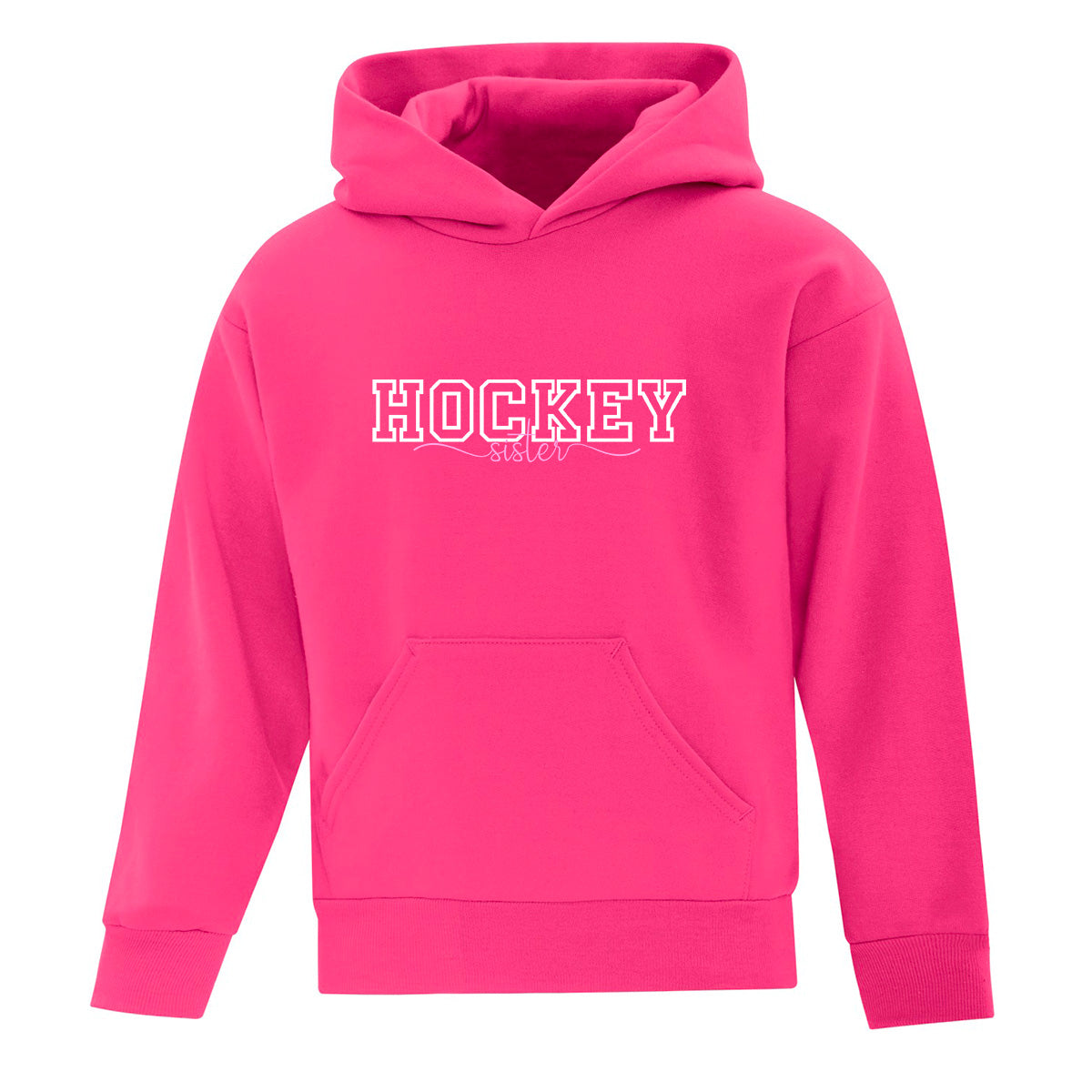 Hoodie personnalisé pour enfant Hockey en famille