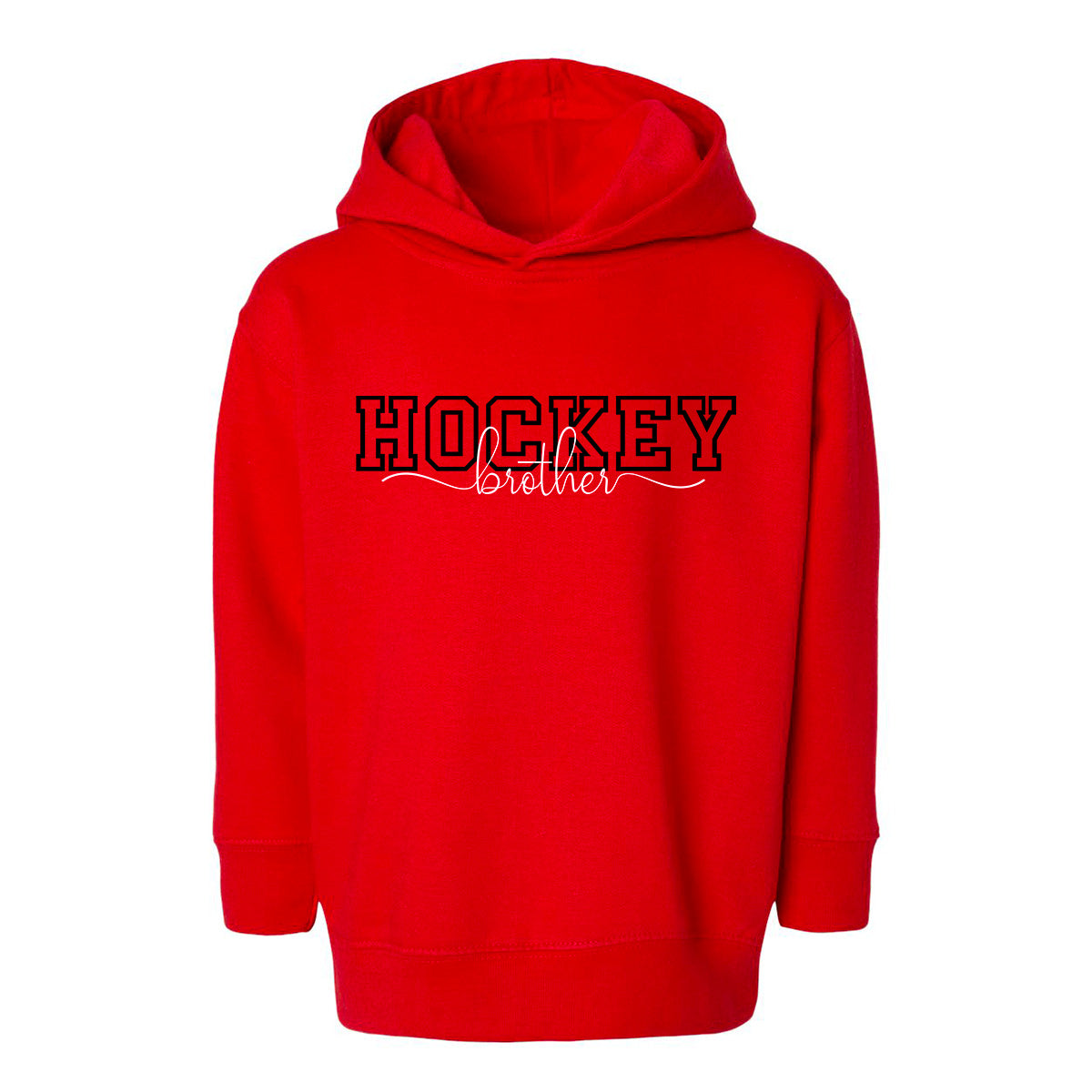 Hoodie personnalisé tout-petits Hockey en famille