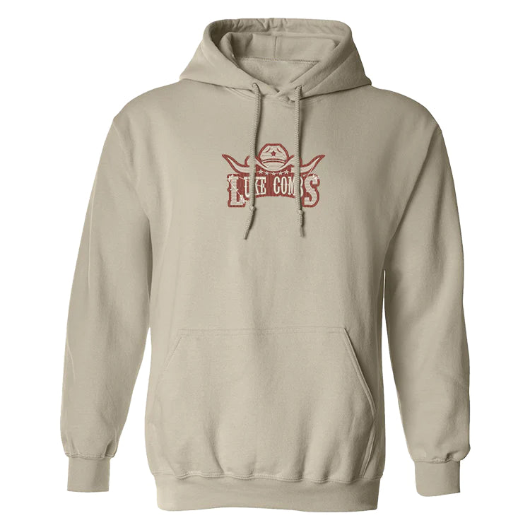 hoodie beige country chanteur combs