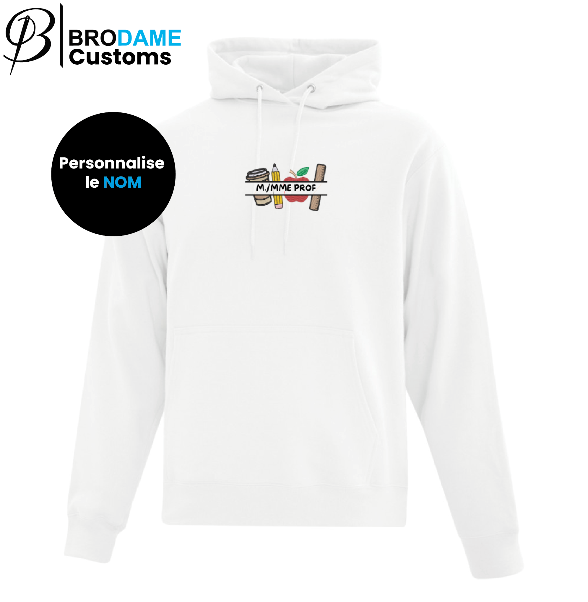 Personalized Teacher Hoodie