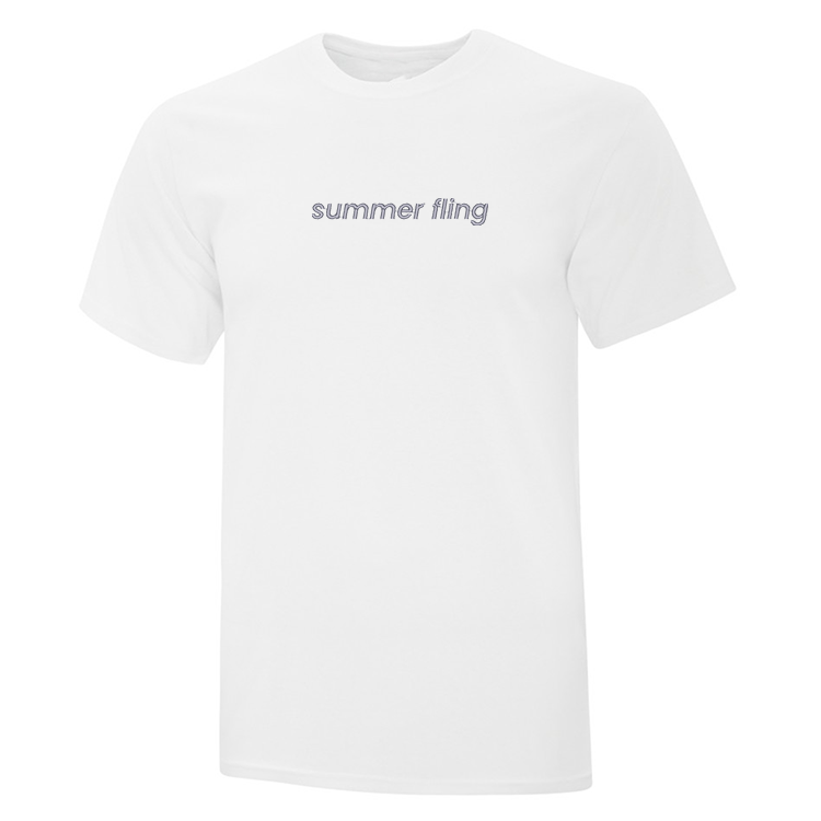 White Smoke T-shirt Summer Fling