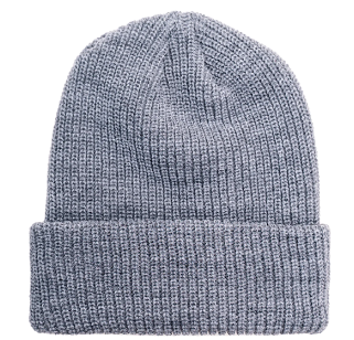 tuque créée au canada gris chiné