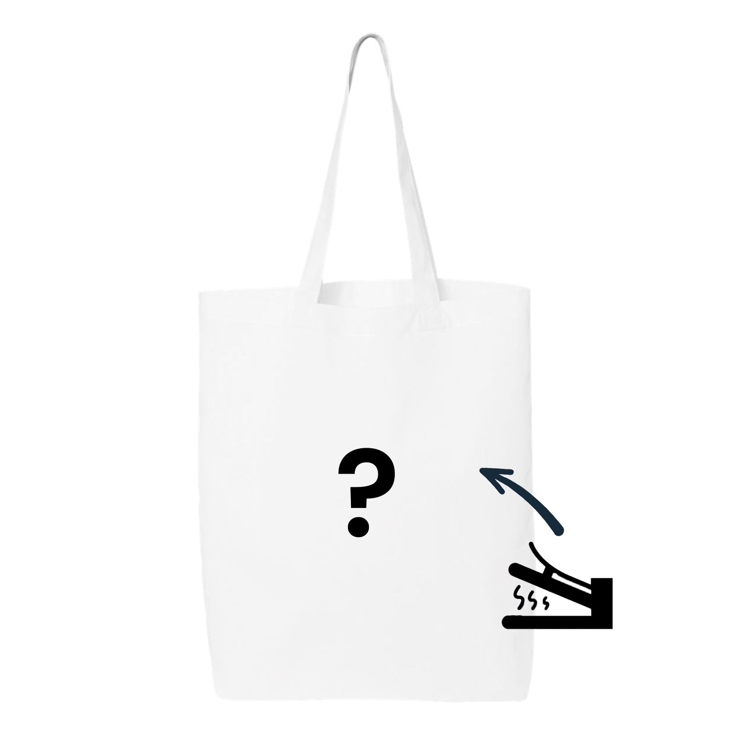 visuel sac fourre-tout mystère carte-blanche imprimé